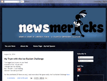 Tablet Screenshot of newsmericks.com
